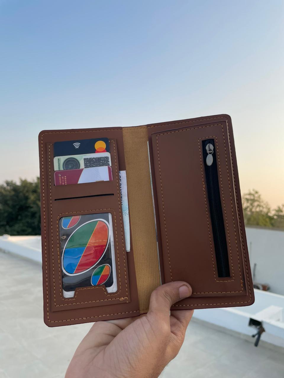 Premium Leather Long Wallet for Men